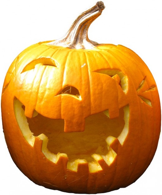 A smiling Jack-o-lantern is a sure sign that Halloween has arrived.