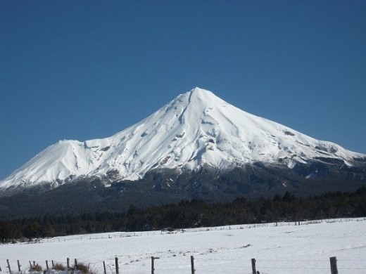Mount Egmont/Taranaki NZ. 