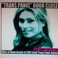 Gwen Araujo, a woman killed by four men who discovered she was transgender.  None of the men were charged with a hate crme.  Pinterest post by Lexie Cannes 