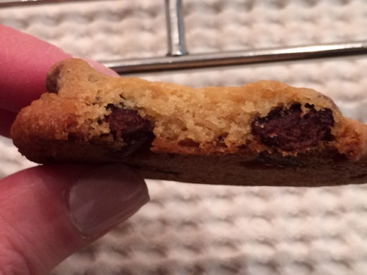 Crispy edges but soft inside