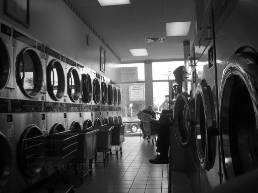Doing Laundry at the Laundromat