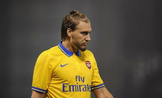 Bendtner didn't quite cut it at Arsenal