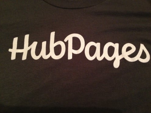 So far I've won 3 t-shirts from the 2011, 2012 and 2013 Hubbie Awards.