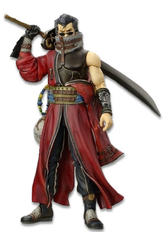 final fantasy x auron figure