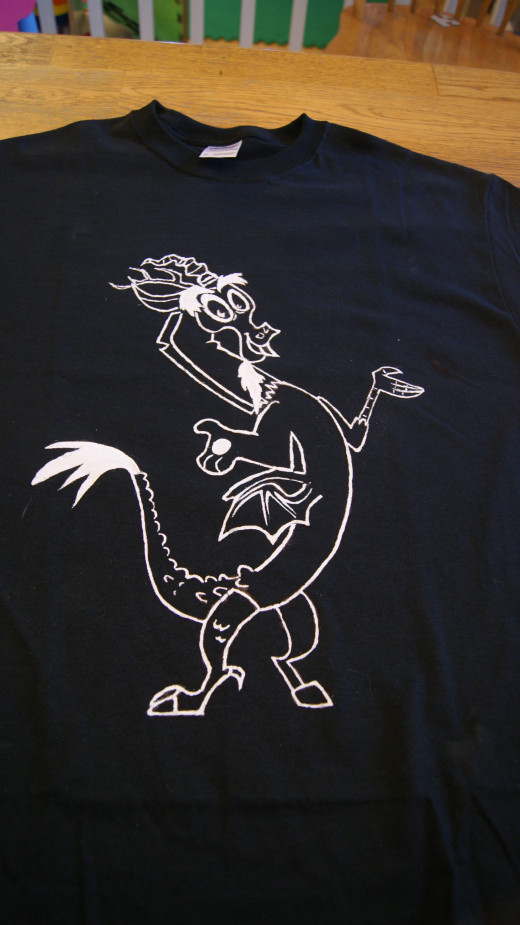 Finished Discord From My Little Pony T-Shirt