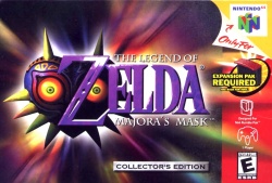 Majora's Mask Box Art