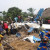 Plane crash site near Bandundu airport Plane crash site near Bandundu airport