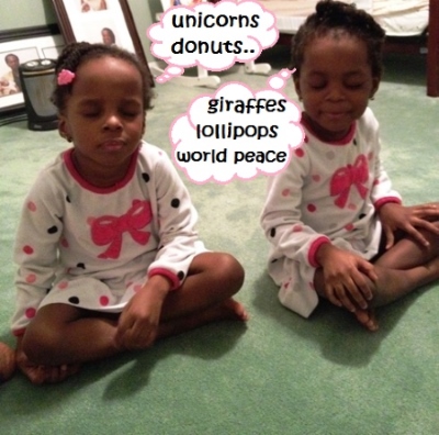 Children can meditate too.