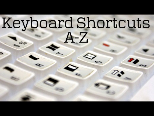 What are some of the commonly used keyboard control commands?