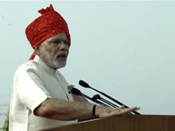 Modi and his red turban