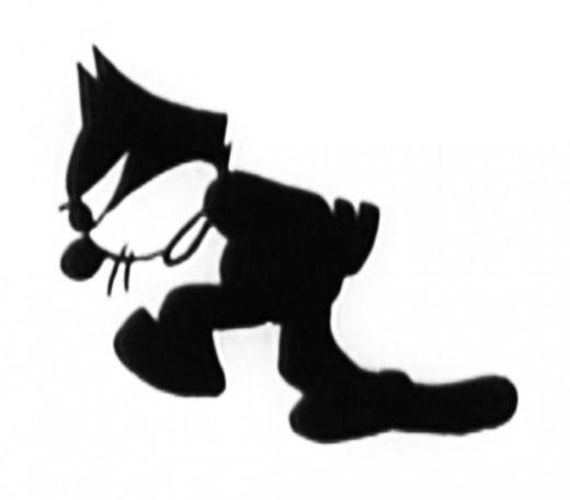 The trademark pace of Felix the Cat