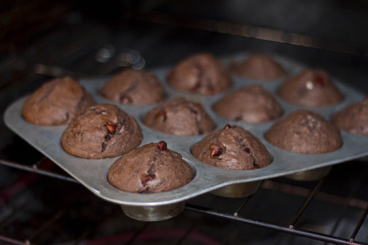 And hopefully when they come out of the oven, they look like this.