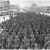 Captured German soldiers from the battle for Stalingrad marching through the streets of Moscow. Captured German soldiers from the battle for Stalingrad marching through the streets of Moscow.