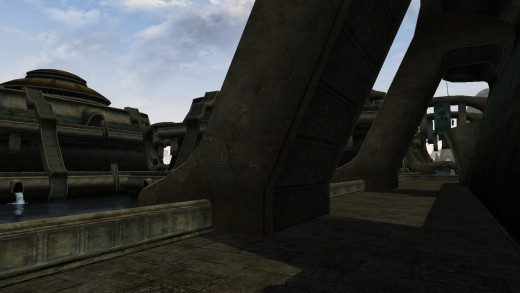 Vivec is by far the largest capital city in the three games.