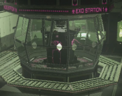 The Exo Station needs power to make the suit accessible. 