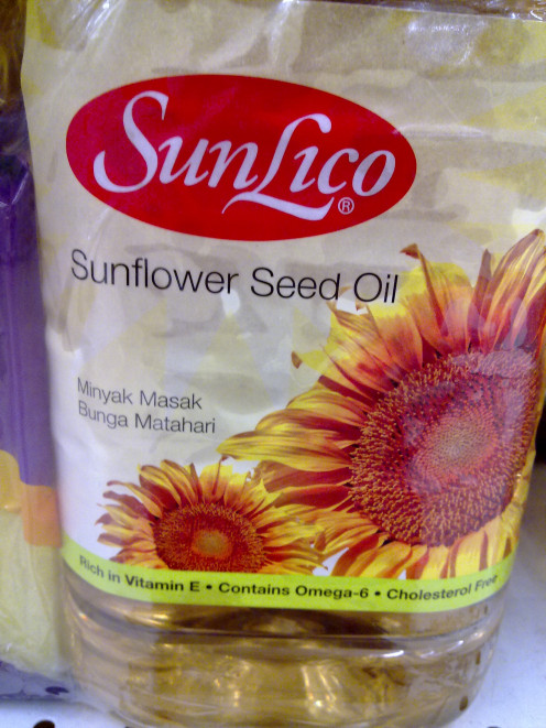 Sunflower oil for healthier choice
