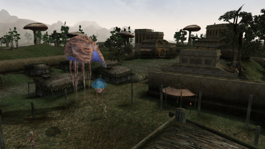 Slavery may not be key to the main plot, but it's still a very common sight in Morrowind.