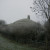 A cold and misty Tor, showing the old Church Tower A cold and misty Tor, showing the old Church Tower