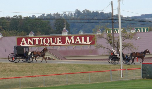 View of Mall Strip in Millersburg