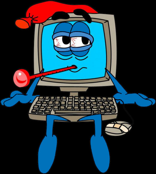 You should check the laptop's temperature