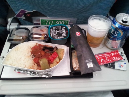 B777-300ER - The Turkish minced beef was simply spectacular! 