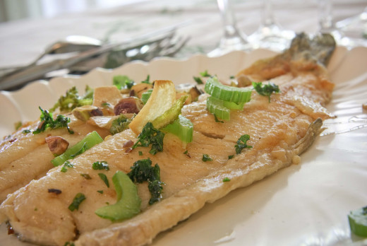 Baked Trout 