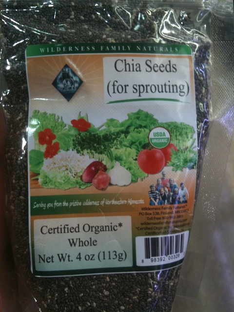 Chia seed 4 ounces bag