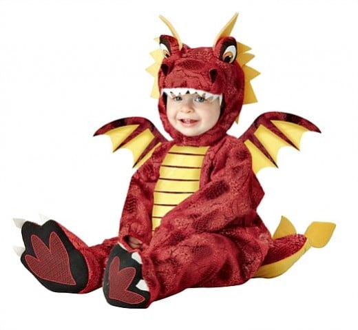 California Costumes Adorable Dragon Infant
