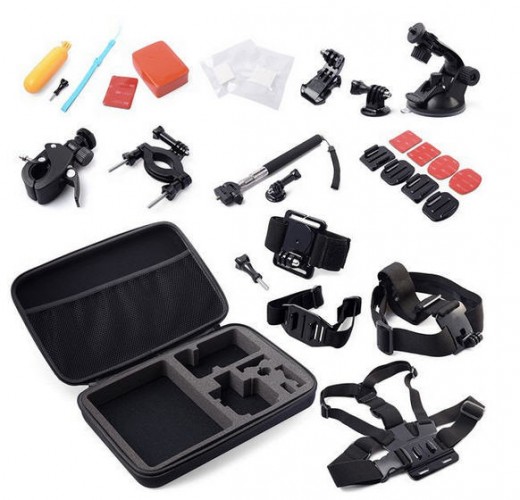 Countless GoPro accessories are available for pennies