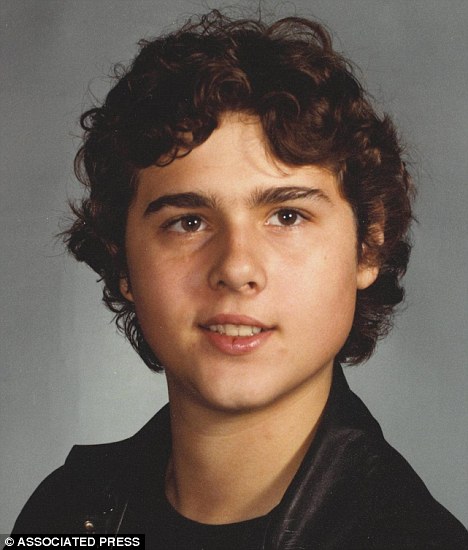 David at around 18 years of age.