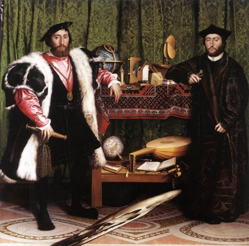 Hans Holbein the Younger (1498-1543), The Ambassadors