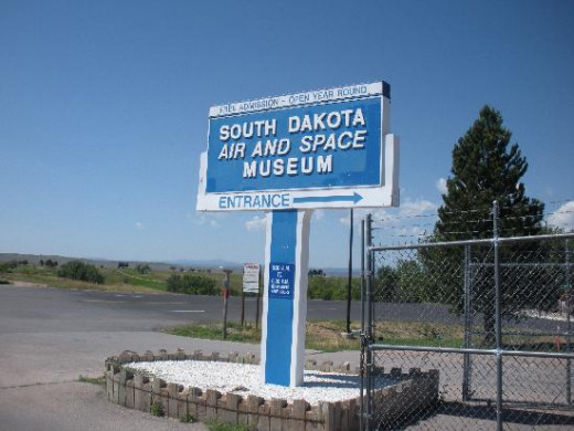 Air Force Museum Entrance sign