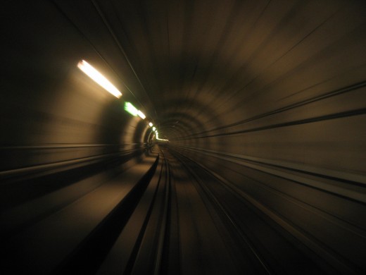 Using a VPN creates a secure tunnel for traffic to pass through.