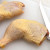 Boning knife used to debone chicken thighs Boning knife used to debone chicken thighs