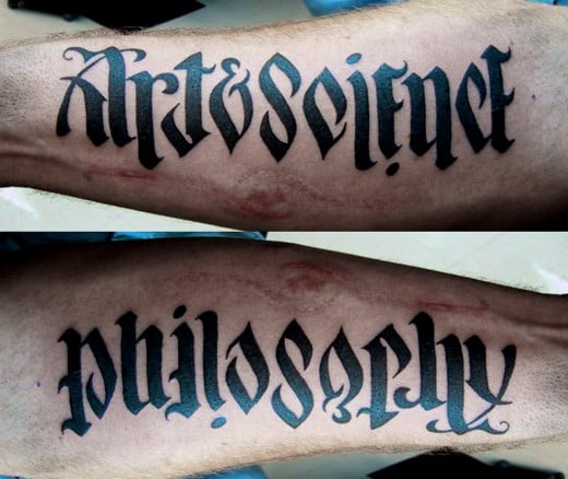 Tattoo Ambigram