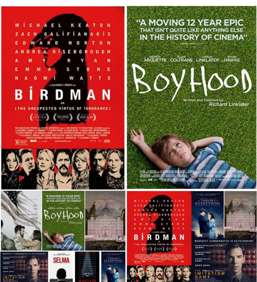 Oscar vs BAFTA 2015 - Best Picture Oscar vs BAFTA 2015 - Best Picture