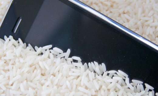 Put those uncooked rice into alternative use