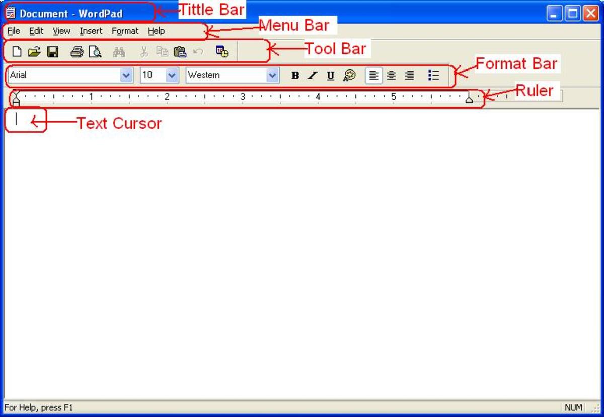 WordPad Windows With its Features