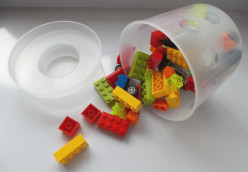 Build a Lego theme party for a kid's birthday