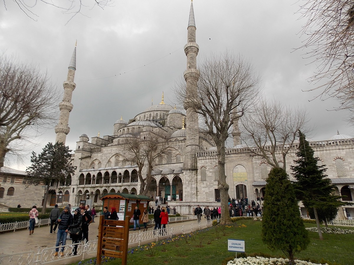 The impressive Blue Mosque