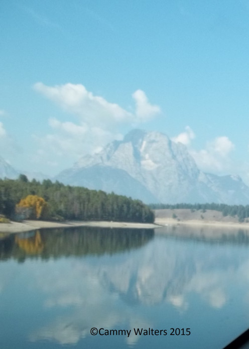 Personal photo outside Buffalo Bill Dam in Cody, Wyoming September 2012.  A place where your Dreams Can Soar.