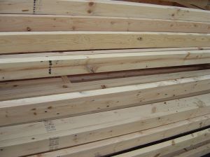 Stack of lumber