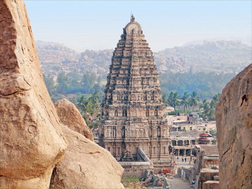 This one's an ancient Hindu temple. See the similarity to the others and the Ziggeraut?
