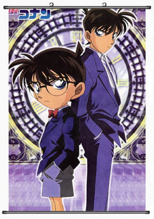 Conan Edogawa and Shinichi Kudo. Yup, they're 1 and the same person. Shinichi was turned into a kid and he used the name Conan and started wearing glasses so he wouldn't be recognized by the Black Organization who believe that he's dead