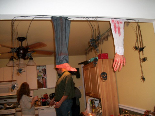 Angels and  Demons theme decorations 
