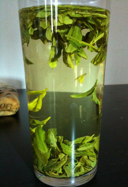 Green tea can be enjoyed either hot or cold.