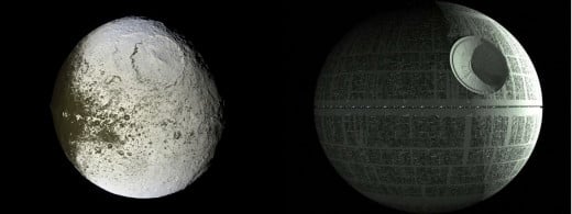 Could the image of Iapetus as the Death Star in the Star Wars movies really be to keep humanity from recognizing it as the Life Star?