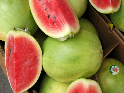 Watermelon might be a good representation of LOVE - It might be the biggest fruit!
