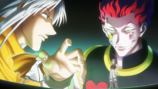 One of the more memorable battles of the series between Kastro and Hisoka.