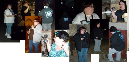 Some action shots of us on the hunt.